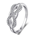 Ring Love Diamond Infinity Rings for Women