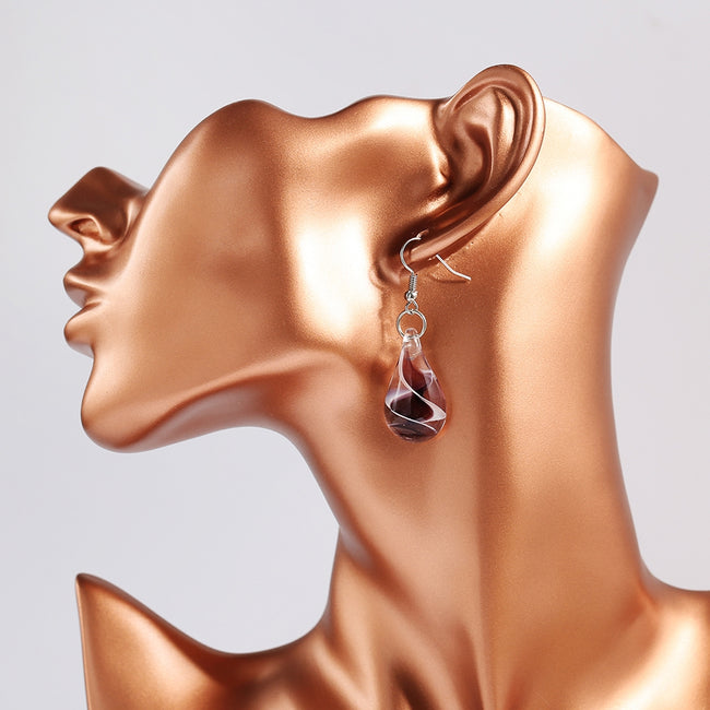 Style Charm Coloured Glaze Water Droplets Drop