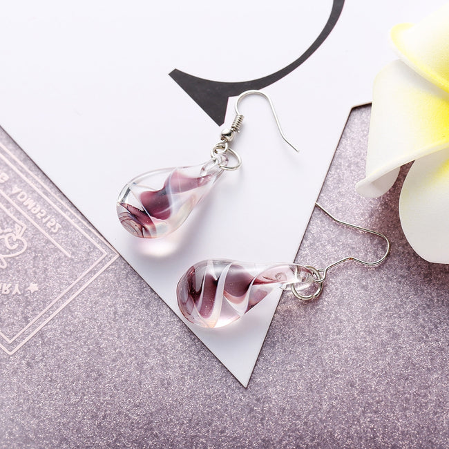 Style Charm Coloured Glaze Water Droplets Drop