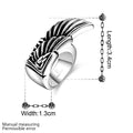 Hot Cool Fashion 316L Stainless Steel Ring