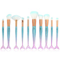 Beauty Mermaid Brush Multicolor Foundation Eyeshadow