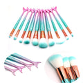 Beauty Mermaid Brush Multicolor Foundation Eyeshadow