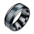 Carbon Ring Men'S Ring Stainless Steel Ring