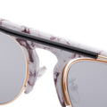 Sunglasses Round Frame Colored Coating Eye Wear