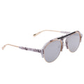 Sunglasses Round Frame Colored Coating Eye Wear