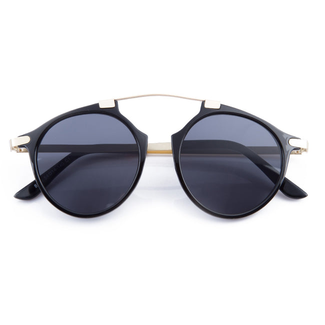 Cute Color Coated Round Frame Eyewear