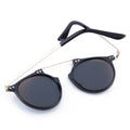 Cute Color Coated Round Frame Eyewear