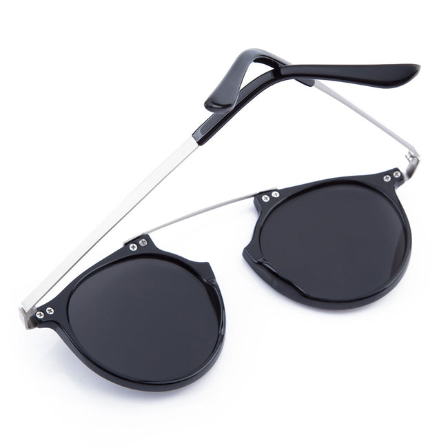 Cute Color Coated Round Frame Eyewear