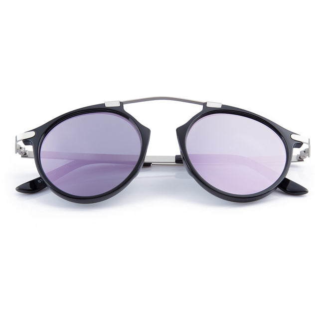 Cute Color Coated Round Frame Eyewear