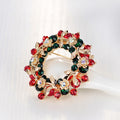Flower Wreath Brooch