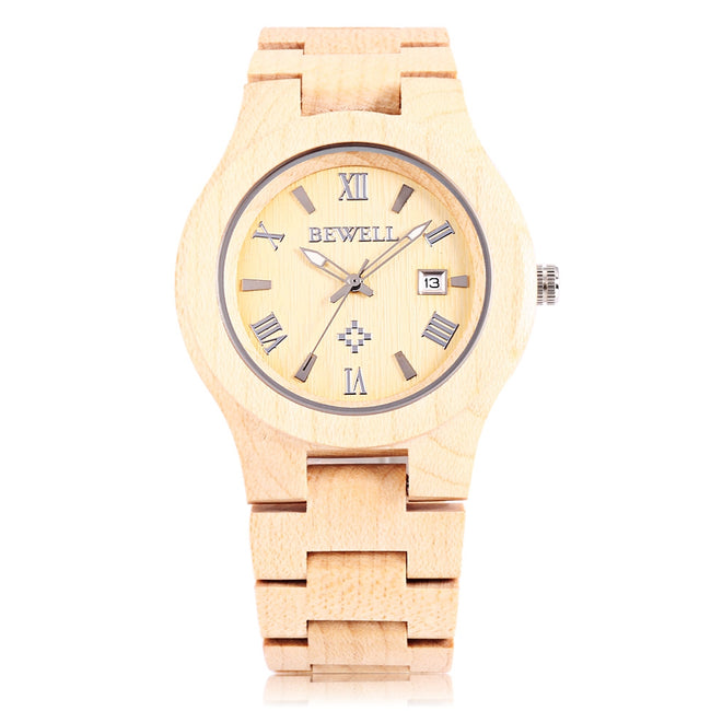 Quartz Watch Date Luminous Display Japan Wristwatch