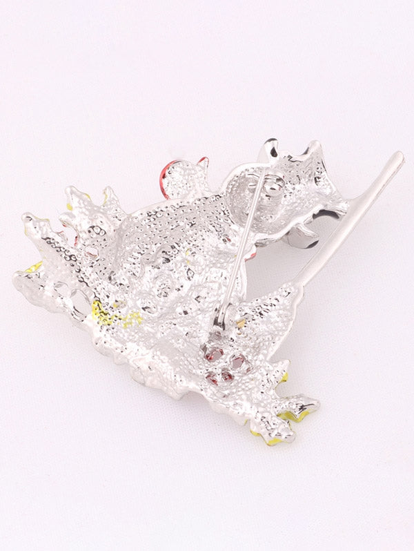Christmas Snowman Brooch