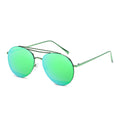 Retro Vintage Metal Small Oval Round Women
