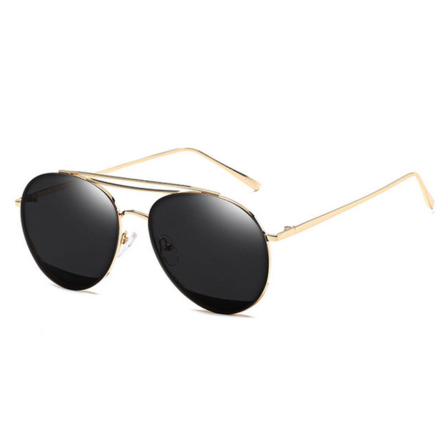 Retro Vintage Metal Small Oval Round Women
