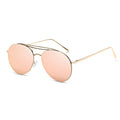 Retro Vintage Metal Small Oval Round Women