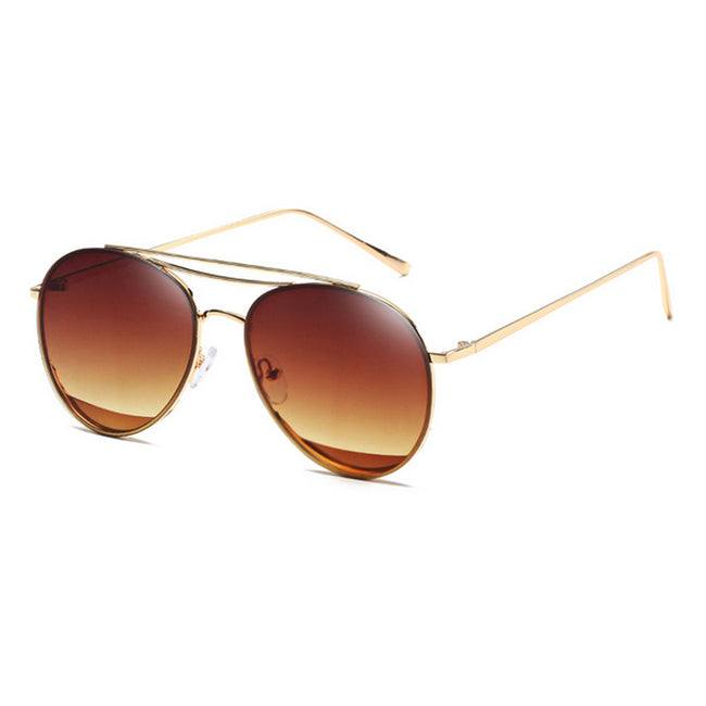 Retro Vintage Metal Small Oval Round Women