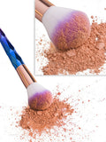 Fancy Color Taper Angular Makeup Brushes Set