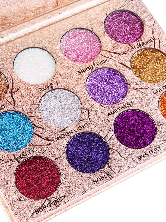 Glittering Long Lasting Eyeshadow Palette