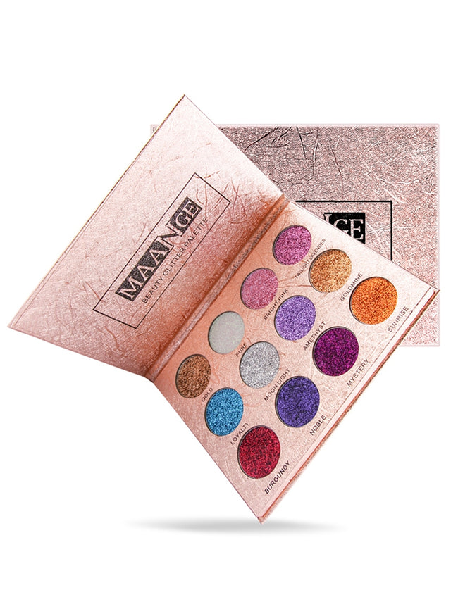 Glittering Long Lasting Eyeshadow Palette