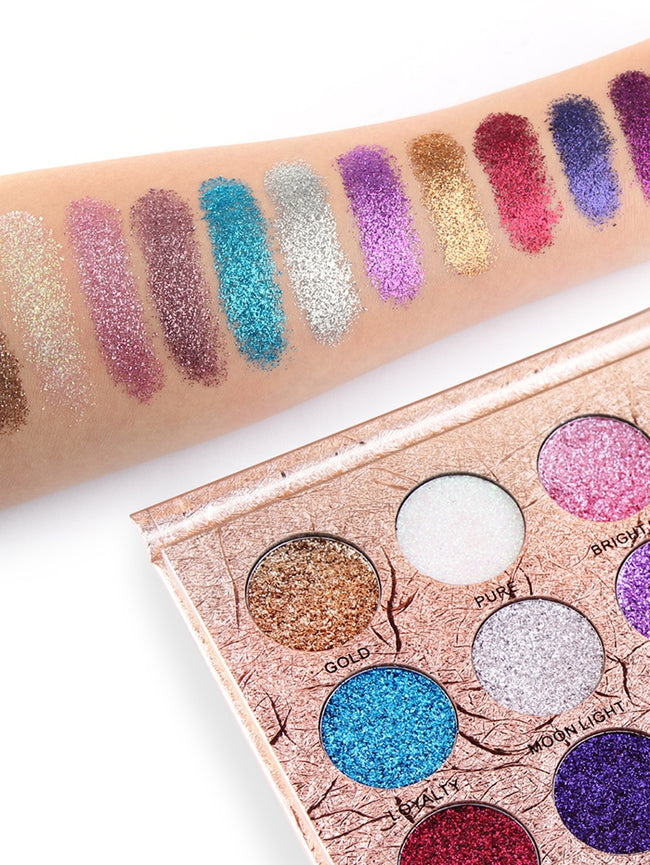 Glittering Long Lasting Eyeshadow Palette