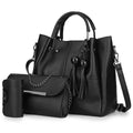 Leather Handbag Women Shoulder Bag Card Holder