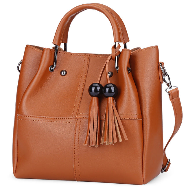 Leather Handbag Women Shoulder Bag Card Holder