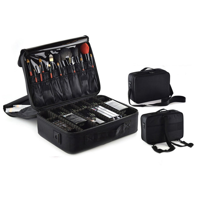 Makeup Bag Cosmetic Case Storage Handle Organizer