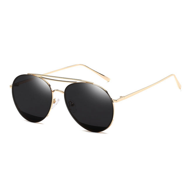 Retro Vintage Metal Small Oval Round Women