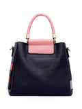 Color Block Print Tote Bags Set