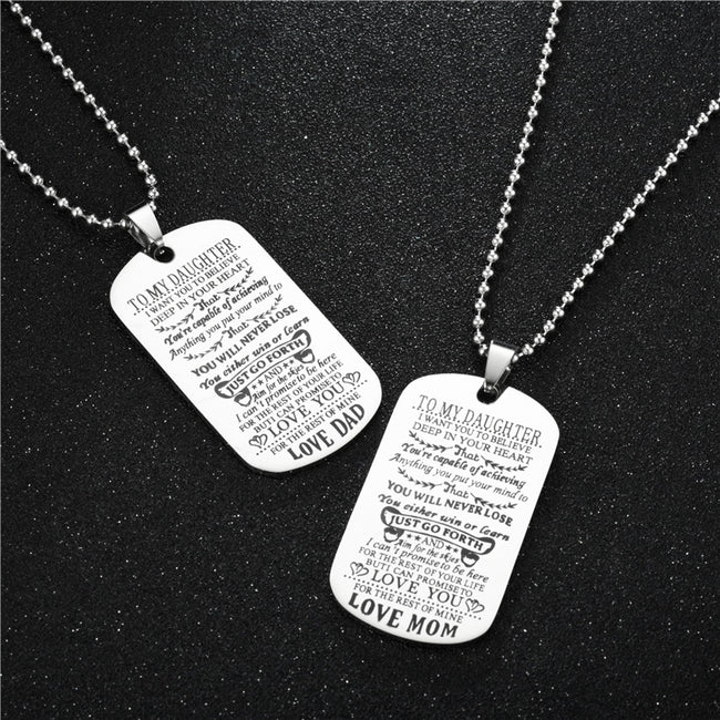 To My Son Daughter I Want You To Believe