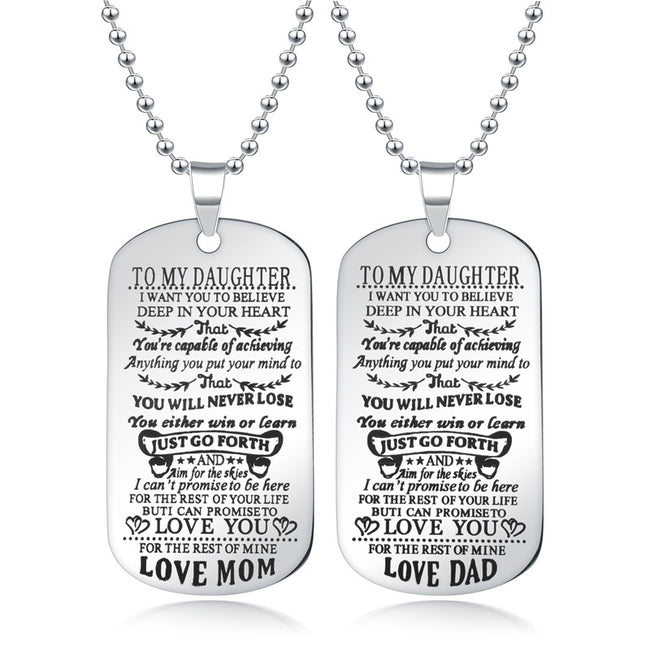 To My Son Daughter I Want You To Believe