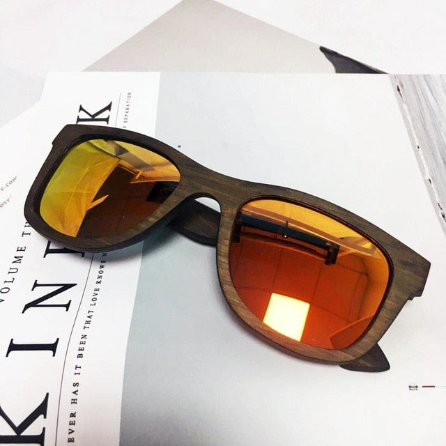 Cool Wooden Sunglasses Fashion Polarized