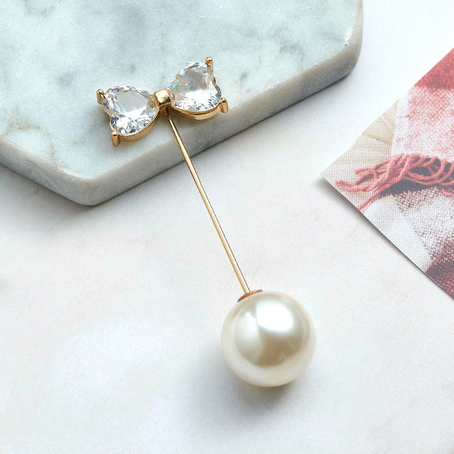Fashion Pins Woman/Girl Imitation Pearl Brooch