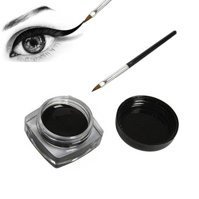 Black Waterproof Eyeliner cream Make Up Beauty