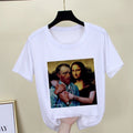 Spoof personality fashion Tshirt Short Sleeve