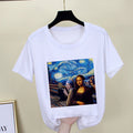 Spoof personality fashion Tshirt Short Sleeve