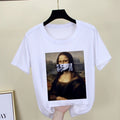 Spoof personality fashion Tshirt Short Sleeve