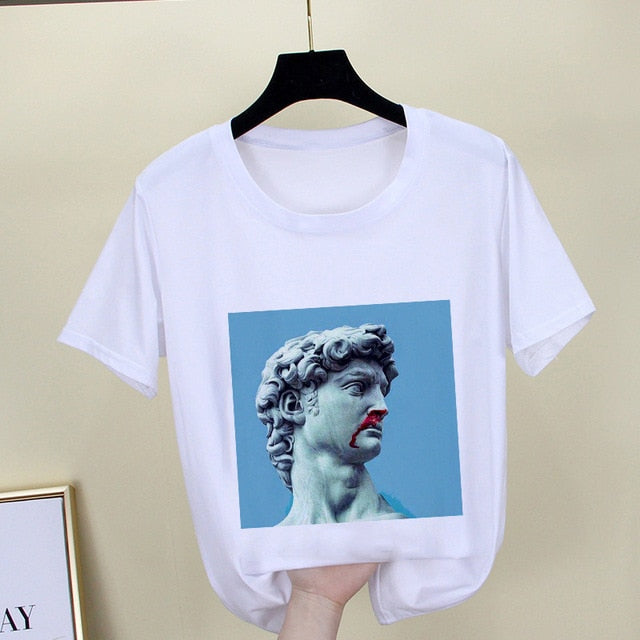 Spoof personality fashion Tshirt Short Sleeve