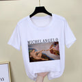 Spoof personality fashion Tshirt Short Sleeve