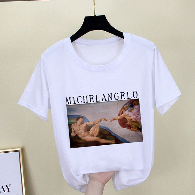 Spoof personality fashion Tshirt Short Sleeve