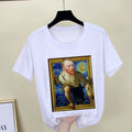 Spoof personality fashion Tshirt Short Sleeve