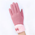 Warm Women Fashion Gloves Thick Touched