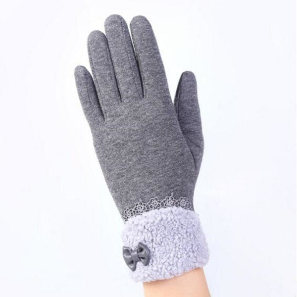 Warm Women Fashion Gloves Thick Touched