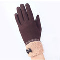 Warm Women Fashion Gloves Thick Touched