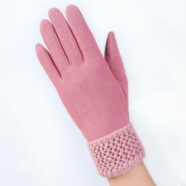 Warm Women Fashion Gloves Thick Touched