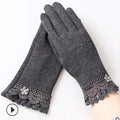 Warm Women Fashion Gloves Thick Touched
