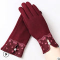 Warm Women Fashion Gloves Thick Touched