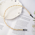 Fashion Luxury Big Pearl Headband Hair Band