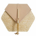 Handbag Women Summer Rattan Shoulder Fashion
