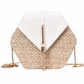 Handbag Women Summer Rattan Shoulder Fashion